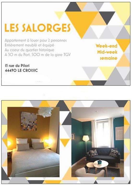Les Salorges Daire Le Croisic Dış mekan fotoğraf